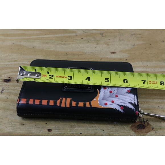 New Loungefly Wallet Disney Nightmare Before Christmas Tree String Lights Glow - Picture 5 of 6